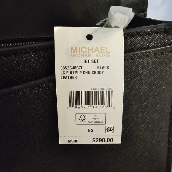 NWT Michael Kors large full flap chain crossbody - Picture 10 of 13